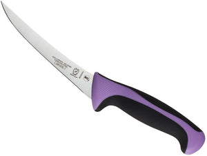 Mercer Culinary Millennia 6-Inch Curved Boning Knife, Purple